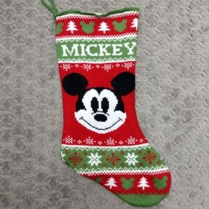 Disney Mickey Mouse Knit Stocking Hot‎ Topic Exclusive